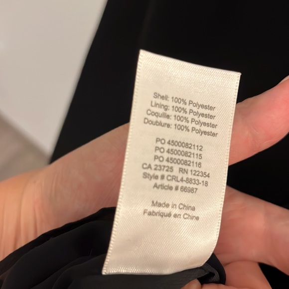 WILFRED ADELIA DRESS BLACK - Picture 12 of 12